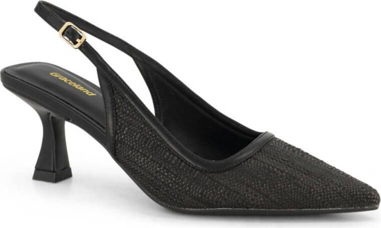 Graceland slingback pump zwart