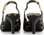 Graceland slingback pumps met panterprint bruin - Thumbnail 3