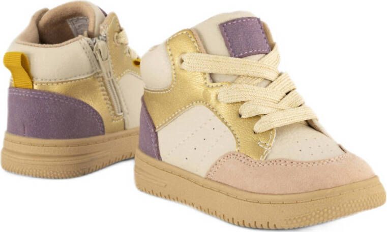 Graceland sneakers beige roze goud