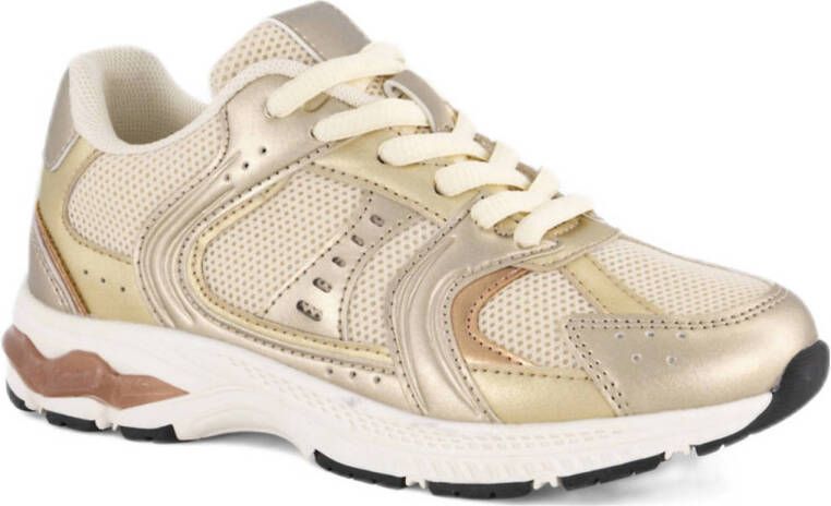 Graceland sneakers goud