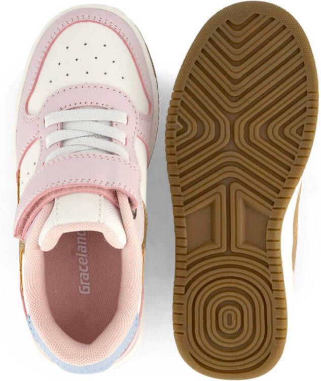 Graceland sneakers roze wit