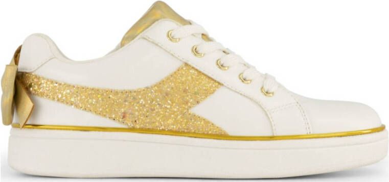 Graceland sneakers wit goud