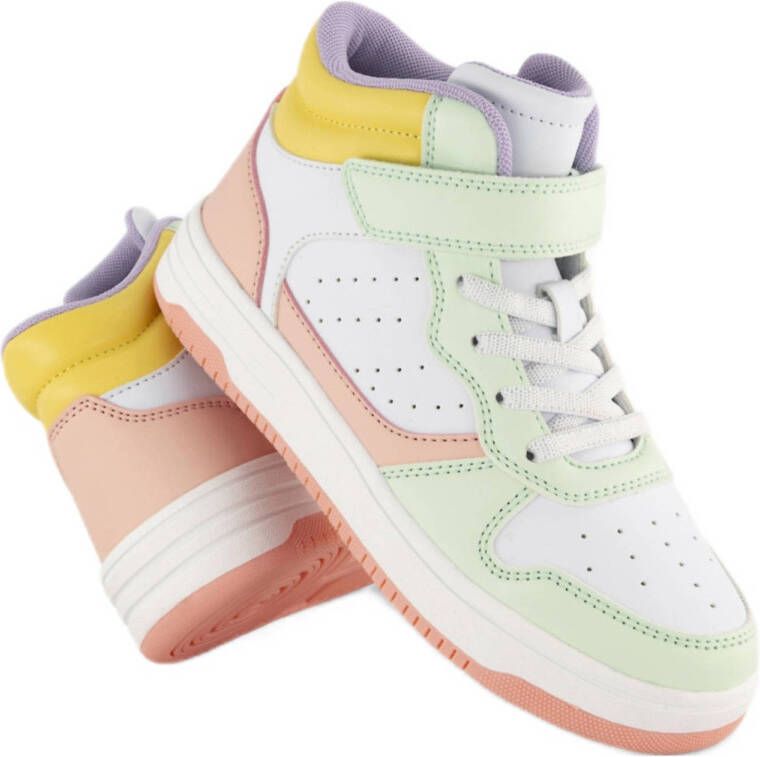 Graceland sneakers wit pastel