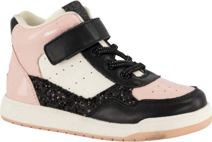 Graceland sneakers zwart roze