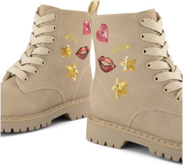 Graceland veterboots beige