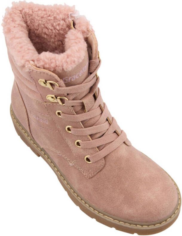 Graceland veterboots roze