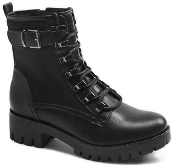 Graceland veterboots zwart