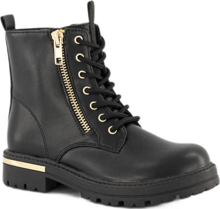 Graceland veterboots zwart