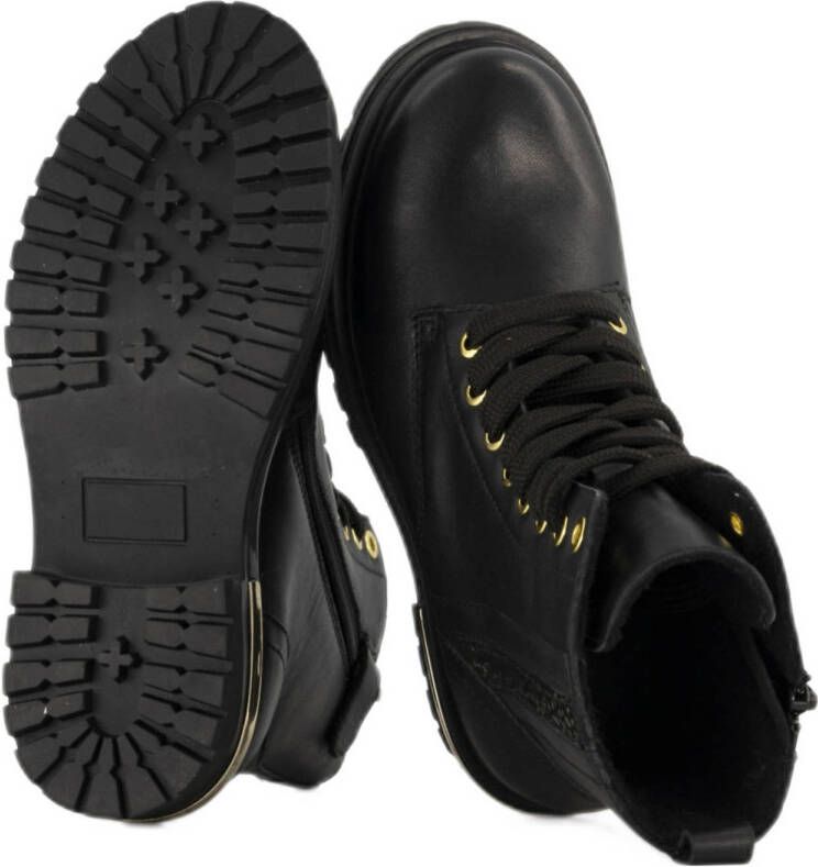 Graceland veterboots zwart