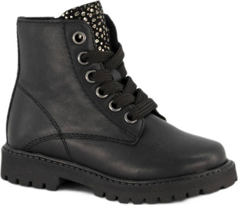 Graceland veterboots zwart