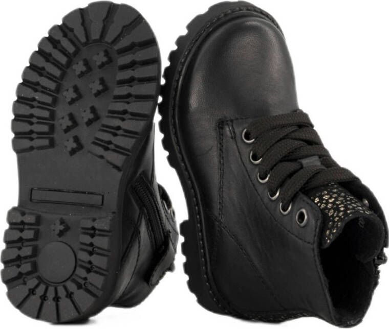 Graceland veterboots zwart