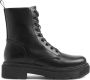 Graceland veterboots zwart - Thumbnail 2