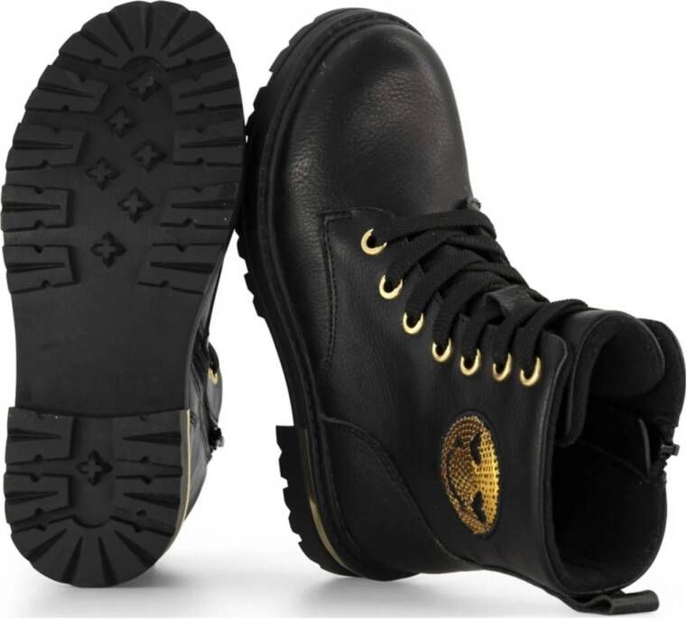 Graceland veterboots zwart