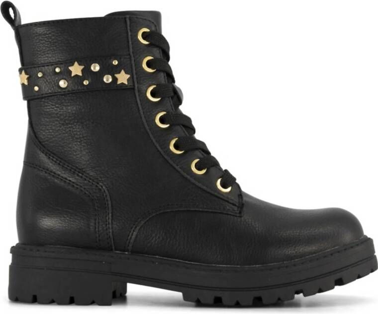 Graceland veterboots zwart