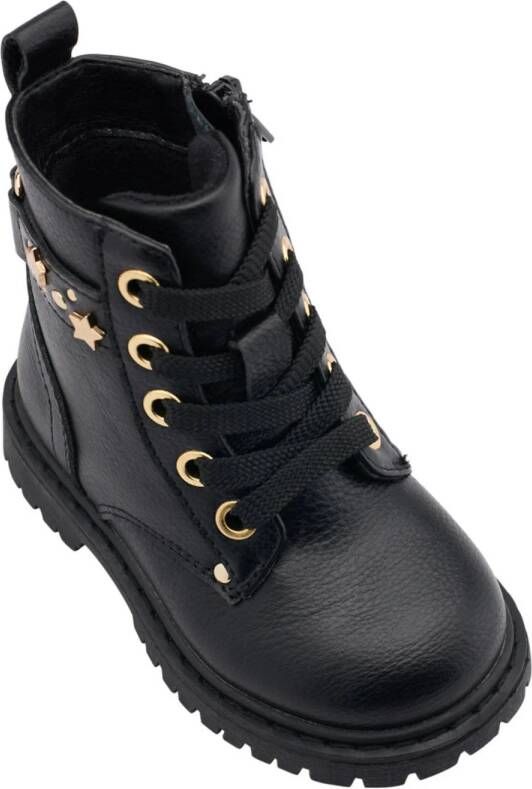 Graceland veterboots zwart