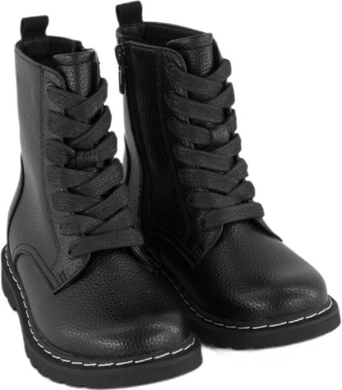 Graceland veterboots zwart