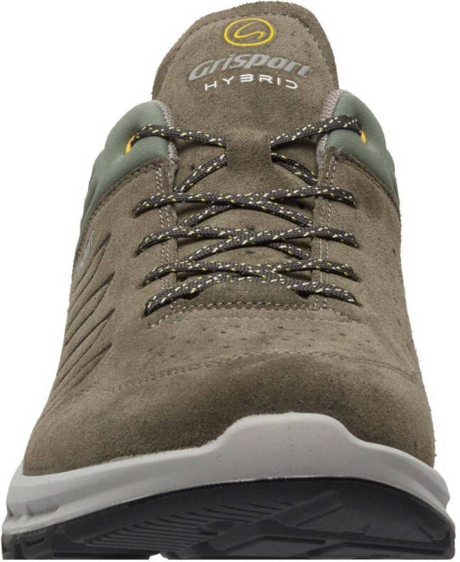 Grisport Nova Low wandelschoenen kaki groen