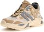 Guess Belluna Lage Sneakers Beige Grijs Bruin Beige Dames - Thumbnail 6