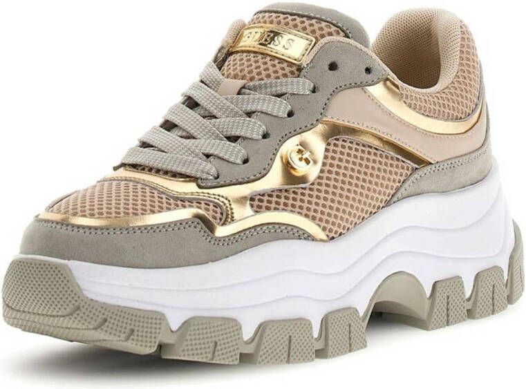 GUESS Brecky2 chunky sneakers beige