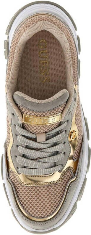 GUESS Brecky2 chunky sneakers beige