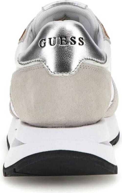 Guess Moderne damessneakers van polyesterblend Gray Dames