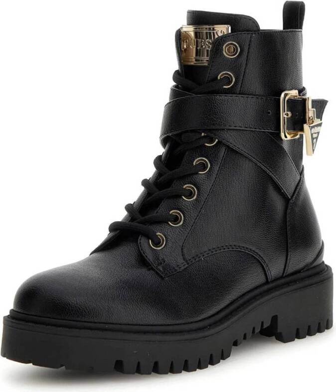 GUESS Olsy veterboots zwart