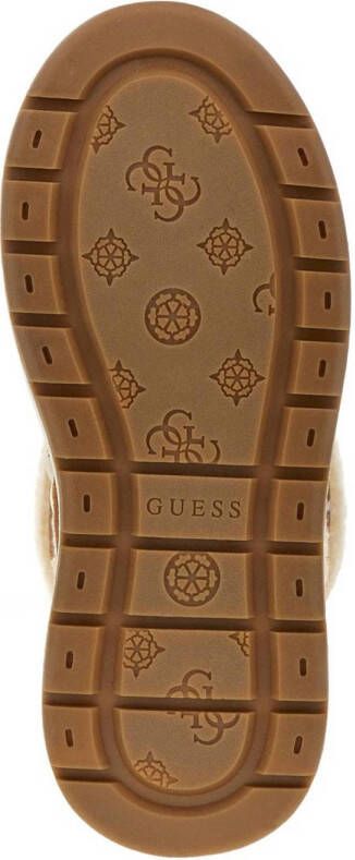 GUESS Undela2 teddy snowboots beige cognac