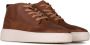 Haboob Gabriel leren sneakers cognac - Thumbnail 2