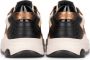 Haboob Lexi chunky leren sneakers beige - Thumbnail 3