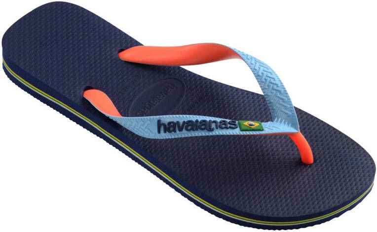 Havaianas Brasil teenslippers blauw