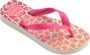 Havaianas Kids Flores teenslippers roze Meisjes Rubber 35 36 - Thumbnail 6