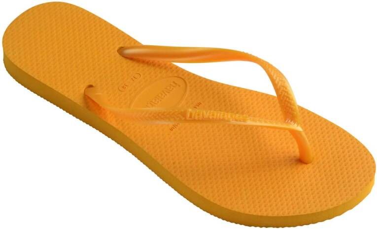 Havaianas Slim teenslippers geel