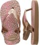 Havaianas teenslippers met hielbandje goud Meisjes Rubber 25 26 - Thumbnail 4