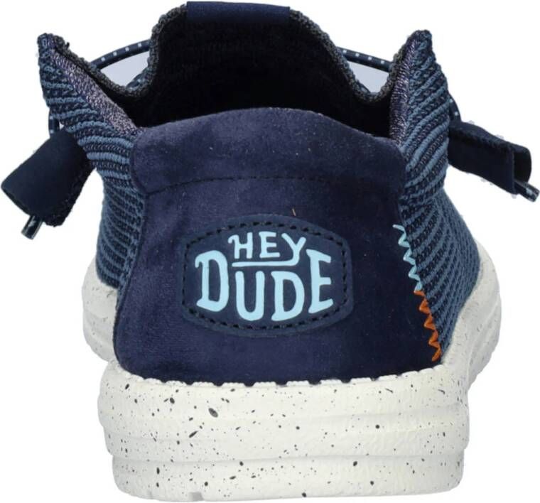 Hey Dude Wally Sport Mesh bootschoenen blauw