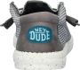 Hey Dude Wally Sport Mesh bootschoenen grijs - Thumbnail 3