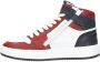 Hip leren sneakers rood Jongens Leer Meerkleurig 36 - Thumbnail 3