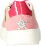 Hip leren sneakers wit roze oranje Meisjes Leer Meerkleurig 29 - Thumbnail 4