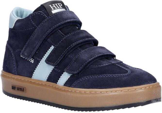 Hip suède sneakers donkerblauw