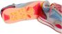 Hoff Blauwe Nylon Sneakers met Suède Details Multicolor Dames - Thumbnail 5