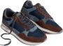 THE HOFF BRAND Lage Sneakers Heren Bari Maat: 44 Materiaal: Suède Kleur: Blauw - Thumbnail 6