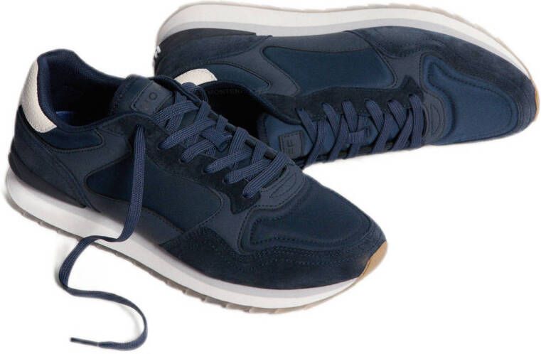 HOFF City Monterrey suède sneakers donkerblauw