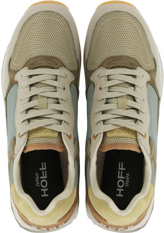 HOFF Manchester suède sneakers grijs lichtblauw