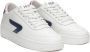 Hub Baseline-m Lage sneakers Leren Sneaker Heren Wit - Thumbnail 9