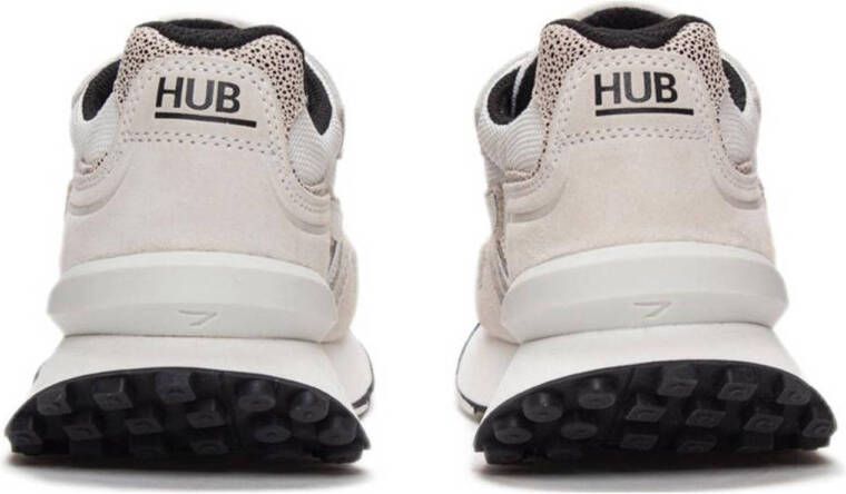 HUB Cayenne suède sneakers ecru