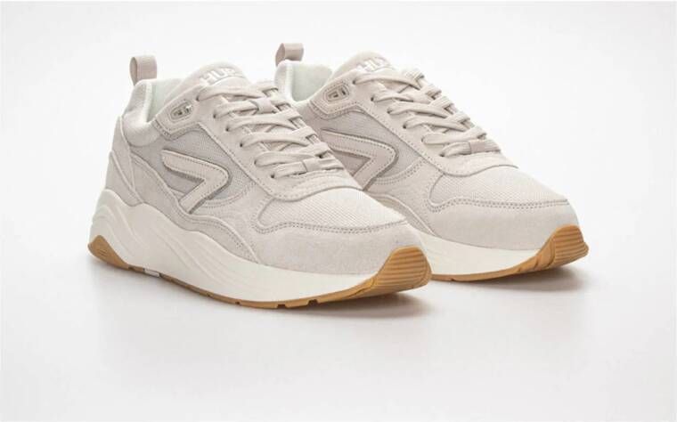 HUB Glide suède sneakers beige