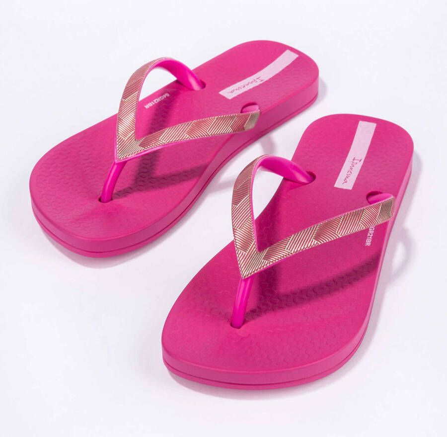 Ipanema Anatomic Mesh teenslippers fuchsia