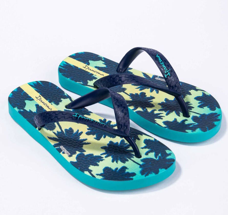 Ipanema Classic X teenslippers groen blauw