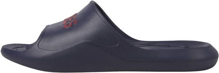 JACK & JONES JFWGARRIX MOULDED badslippers donkerblauw