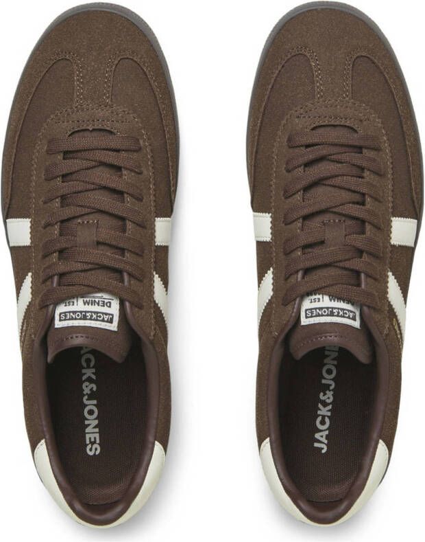 JACK & JONES suède sneakers bruin