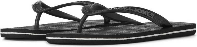 JACK & JONES teenslippers antraciet